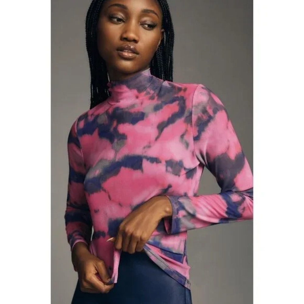 Y2K Style Anthropologie Mesh Top